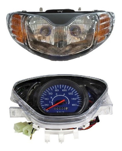 Optica Delantera Y Tablero Motomel C110