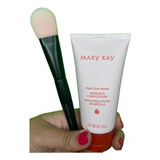 Máscara De Argila Rosa E Pincel De Silicone Mary Kay