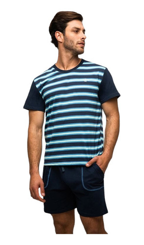 Pijama De Verano Para Hombre Tallas Grandes Xl Xxl Xxxl