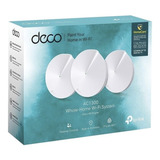 Kit 3 Pzas Access Point, Tp-link Deco M5 Blanco Para Hogar 