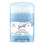 Desodorante Secret Powder Fresh 14g- Bastão Ph Balanced -eua