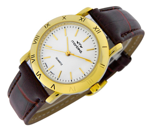 Reloj Montreal Mujer Ml1074 Mecanismo Citizen Malla Crocco