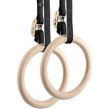 Aros O Anillos De Madera Gimnasio Sportfitness