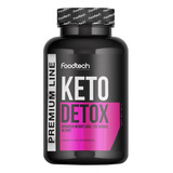 Keto Detox Quemador De Grasas 60 Caps - Foodtech