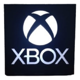Luminária Xbox Gamer Geek Decoração Led Mdf Series, One