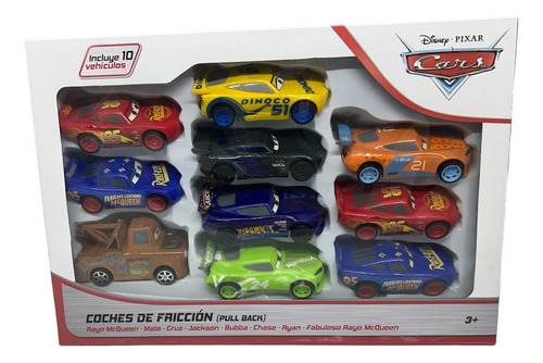 Cars Rayo Mcqueen Y Sus Amigos Set Vehiculos 