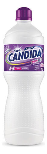 Água Sanitária Super Cândida Perfumada Lavanda 1 L Alvejante