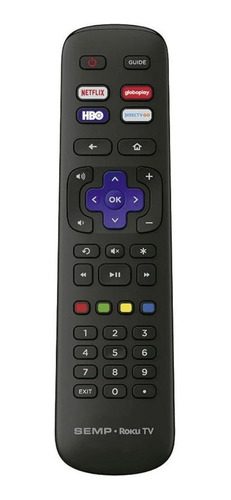 Controle Remoto Semp Tv Roku Rc-nw32266001120 - Original