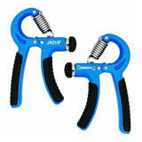 Par Hand Grip Portatil Adx Tension Graduable 5 A 60 Kilos Color Azul