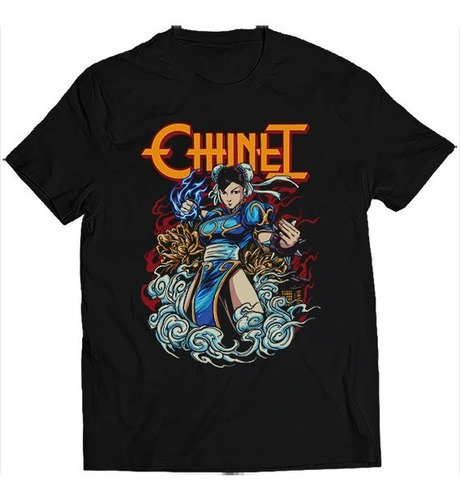 Polera Gamer Street Fighter - Chun Li