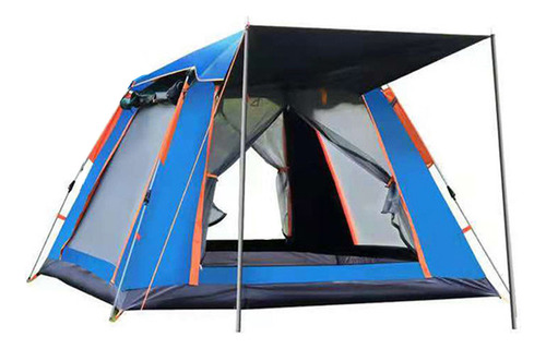Carpa Camping Tienda Armable Impermeable 4 Personas