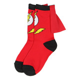 Dc Comics The Flash - Calcetines Con Capucha Para Ninos Jove