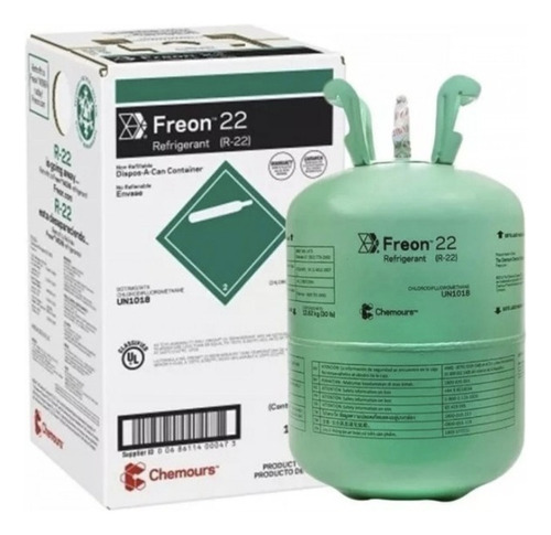 Gas Refrigerante Chemours R22 X 13.6