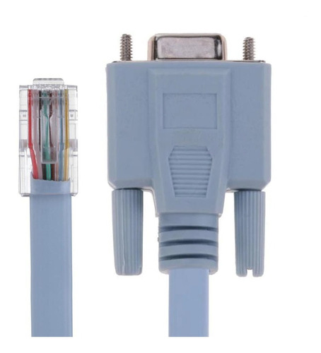 Pack De 10 Adaptadores Rj45 - Db9 Rs232 Red Mayoreo Paquete