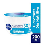 Crema Facial Nutritiva 5 En 1 Nivea 200 Ml