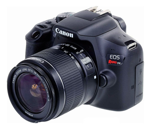  Canon Eos Rebel T6 18-55mm Is Ii Kit Dslr