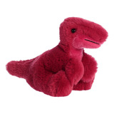 Peluche Velociraptor Aurora Mini Flopsie Dinosaurio Peludito