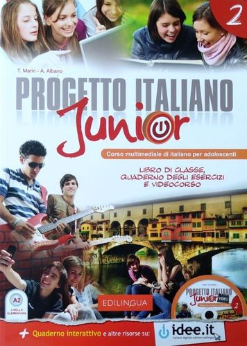Progetto Italiano Junior 2. Libro + Dvd + Cd. Edilingua