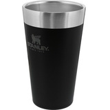 Copo Térmico Stanley Cerveja De 473ml Sem Tampa Preto Inox