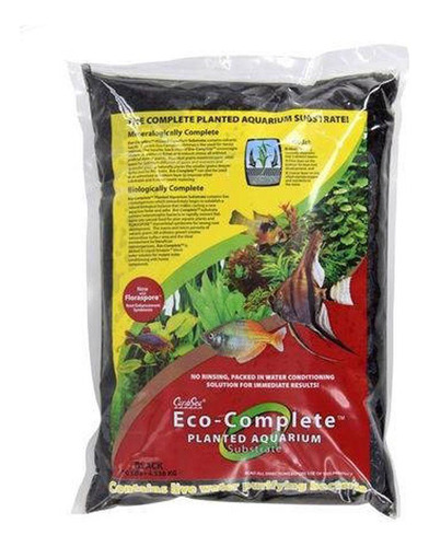 Caribsea Eco-planted Substrato Basalto Para Aquários 9kg