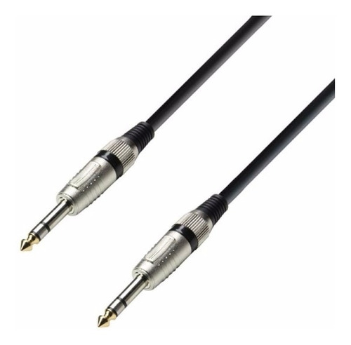 Cable Audio Plug Trs 6.3 Mm Adam Hall K3bvv0300 3m Sonido