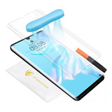 Cristal Templado Huawei P30 Pro Adhesivo Uv Ultra Resistente