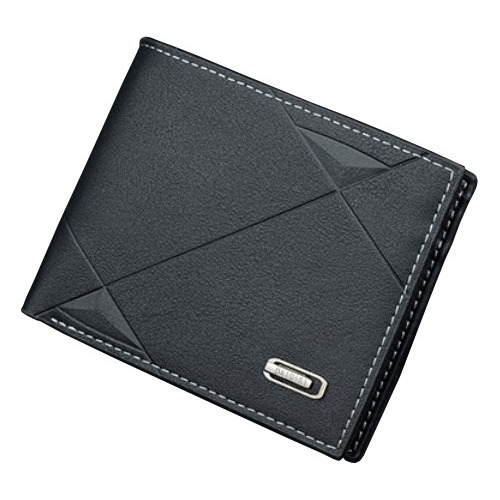 Billetera Elegante De Cuero Para Hombre Estilo Moderno