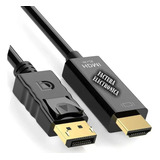 Cable Convertidor Adaptador Displayport A Hdmi 4k 2k 1080p