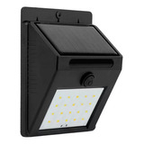 Reflector Solar 4w Aplique Exterior Ip65 Intemperie Bateria 