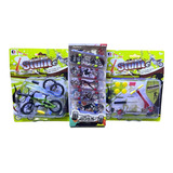 Pack Mini Skate Scooter Y Bici Accesorios Finger Para Dedos 
