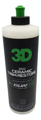 Restaurador De Plásticos Base Cerámica 3d Glw 473 Ml