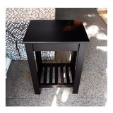 Mueble Baño Mesa Maral Deck Wengue 50 Cm Apoyo Ahora 18