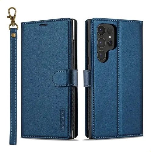 Funda De Piel Tipo Cartera Con Tapa Magnética Para Samsung S26ultra S25ultra