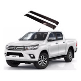 Deflector Ventanilla Toyota Hilux 2016 2019 X2 Oriyinall Tra