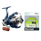 Reel Frontal Spinit Titan V8 800 Variada Pesada Nylon Del 60