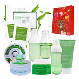 Set Skin Care Te Verde + 60 Parches Ojeras Regalo Para Mamá