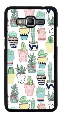 Funda Para Samsung Galaxy Cactus Plantas Macetas Nopal N