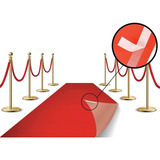 Alfombra Roja Fiesta, 2x15ft, 70gsm, Rollo De Alfombra ...