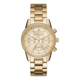 Reloj Michael Kors Ritz Para Mujer En Tono Dorado Mk6356