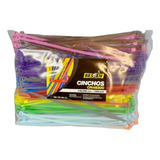 Bolsa Cinchos De 10 Colores Surtidos 2.5 X 100mm 1000piezas