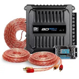 Amplificador Bd800.4 + Vs1 + Kit De Rca Injetado ( 1m E 5m )