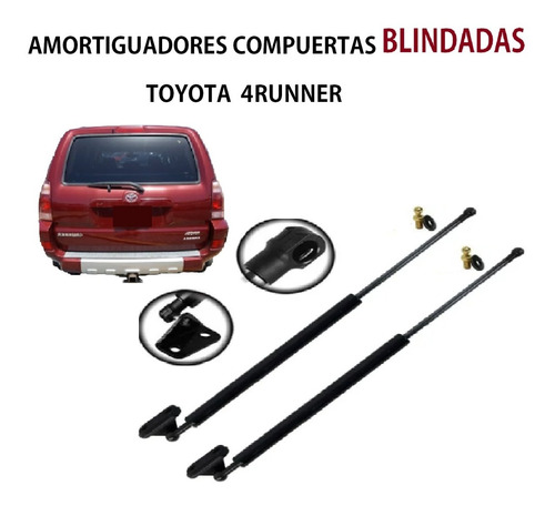 Amortiguador Compuerta Blindada Toyota 4runner 2003 - 2009 Foto 2