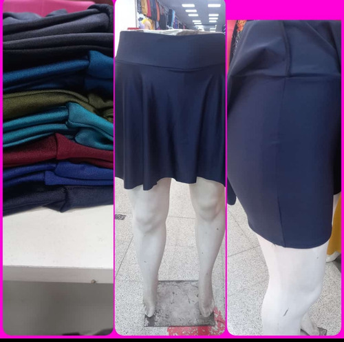 Falda Short Lycra Dupon Xl