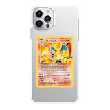 Capinha De Celular Carta Charizard Pokemon Tcg Card