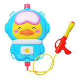 Pistola De Agua Mochila Niños Juguete Patito Buzo