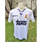 Jersey Real Madrid Retro Local 1994 Blanca Talla M