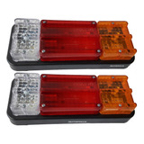 Juego Faros Traseros Universal Triple P/ Camioneta, Trailer