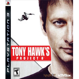 Juego Original Físico Ps3 Tony Hawk Project 8