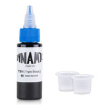 Kit De Tintas Dynamic Triple Black White Heavy White 1oz Cap