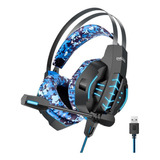 Auricular Gaming Con Mic 7.1 Virtual Ideal Pc Conect Usb Ps4